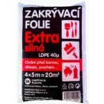 Spokar 8300053200 - Zakrývací fólie 4 x 5 m, LDPE 40µ EXTRA – HobbyKompas.cz