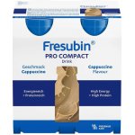 FRESUBIN PRO COMPACT DRINK PŘÍCHUŤ CAPPUCCINO POR SOL 4X125ML – Hledejceny.cz