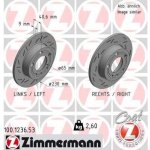 Brzdový kotouč ZIMMERMANN 100.1236.53 – Hledejceny.cz