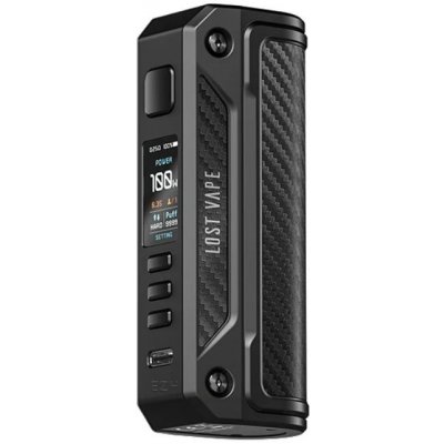 Lost Vape Thelema Quest Solo 100W grip Easy Kit Black Carbon Fiber 1ks – Zboží Mobilmania