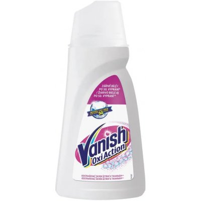 VANISH Oxi Action Crystal white odstraňovač skvrn 1 l – Sleviste.cz