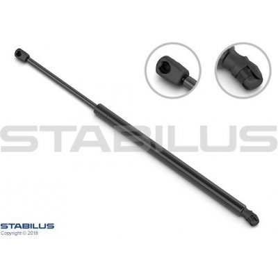 Pneumatická pružina, zavazadlový / nákladový prostor STABILUS 042782 | Zboží Auto