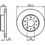 BOSCH Brzdový kotouč 0 986 478 283 – Hledejceny.cz