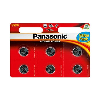 Panasonic CR2032 6ks CR2032L/6BP