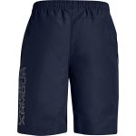 Under Armour Woven Graphic short modrá – Zboží Dáma