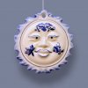 Vánoční ozdoby Cibulák Vánoční ozdoba sluníčko oboustranné 10 cm originální cibulákový porcelán Dubí cibulový vzor 10622