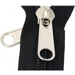 Spirálový zip velikosti 10, černý rozměr: 2,25 m – Hledejceny.cz