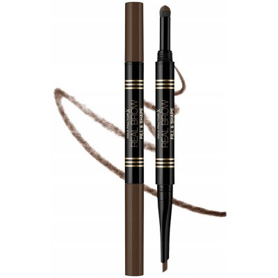 Max Factor Real Brow Fill & Shape tužka na obočí 03 Medium Brown 0,6 g – Sleviste.cz
