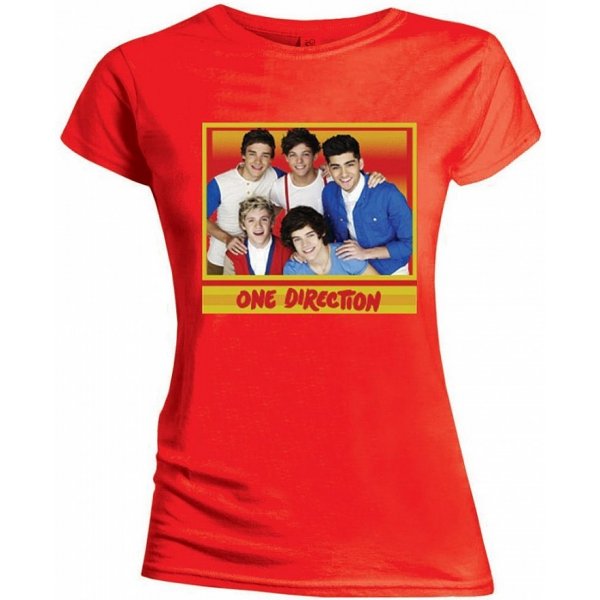 One Direction tričko Cool Red Skinny Red od 399 Kč - Heureka.cz