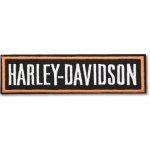 Moto nášivka Harley Davidson 10 cm x 3 cm – Zboží Dáma