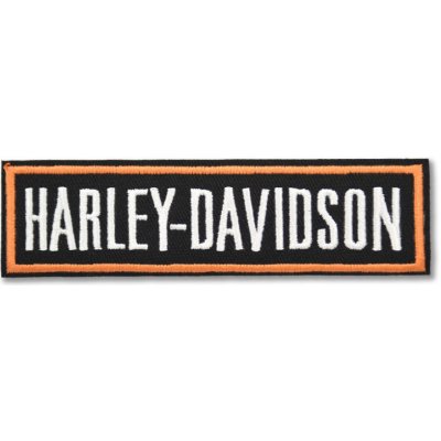 Moto nášivka Harley Davidson 10 cm x 3 cm – Zbozi.Blesk.cz