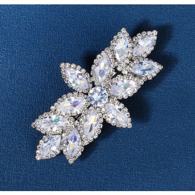 B-TOP Spona do vlasů s krystaly Barrette – Zboží Mobilmania