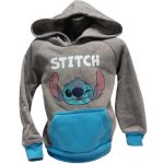 Stitch chlapecká mikina šedomodrá – Zboží Dáma