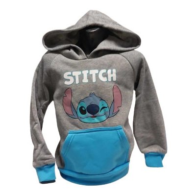 Stitch chlapecká mikina šedomodrá – Zboží Dáma