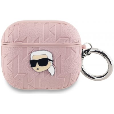 Karl Lagerfeld PU Embossed Karl Head Pouzdro pro AirPods 3 KLA3PGKIPP – Zboží Mobilmania