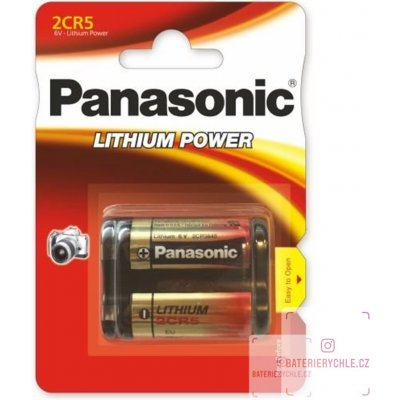 Panasonic 2CR5 1ks 2CR5-U1 – Zbozi.Blesk.cz
