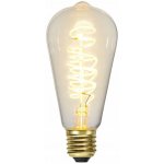 Star Trading Teplá LED stmívatelná filamentová žárovka E27, 4 W Spiral Filament – Hledejceny.cz
