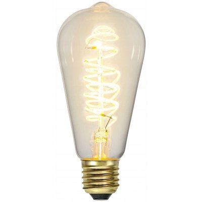 Star Trading Teplá LED stmívatelná filamentová žárovka E27, 4 W Spiral Filament – Hledejceny.cz