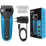 Braun Series 3 310 BT Black/Blue – Zbozi.Blesk.cz