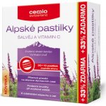 Cemio Alpské pastilky Šalvěj a vitamin C 40 pastilek – Hledejceny.cz
