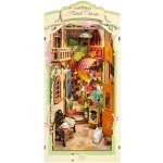 RoboTime 3D skládačka Zarážka na knihy Květinový koutek – Zboží Dáma