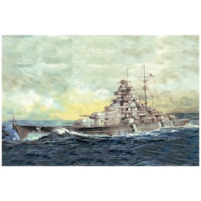 Top Grade German Bismarck Battleship - I Love Kit 65701 1:700