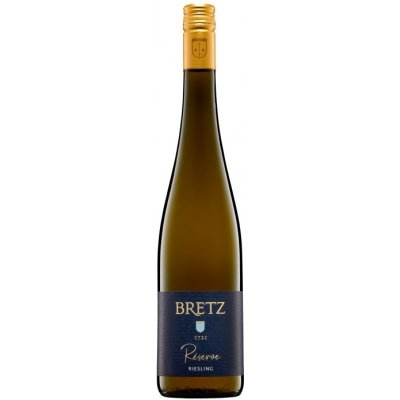 Bretz Riesling Réserve, pozdní sběr bílé suché 2021 12,5% 0,75 l (holá láhev)