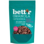 BIO BETT´R Granola s mandlemi a čokoládovými pecičkami bezlepková 300 g – Zboží Dáma