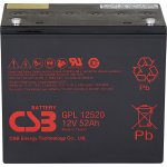 CSB 12V 52Ah GPL12520 – Hledejceny.cz