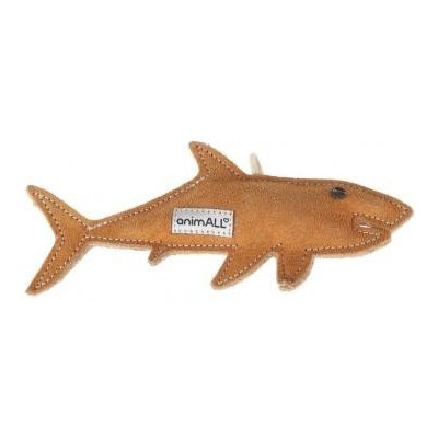 animALL Hračka Baby žralok kůže natural 22 x 10 cm