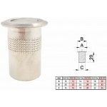 Satos Protikus k zástrči D16 s prachovkou F1-475016 Nikl – Hledejceny.cz