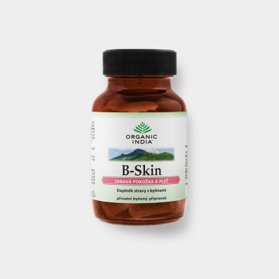 Organic India B skin 60 kapslí