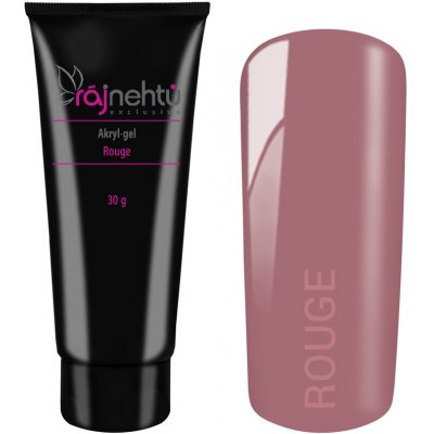 Ráj nehtů Akryl gel v tubě Rouge 30 g – Hledejceny.cz