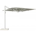 Scolaro Boční slunečník Astro Starwhite, čtvercový 300x300 cm, rám lakovaný hliník Starwhite, potah akryl 350 g/m2, Natural – Hledejceny.cz