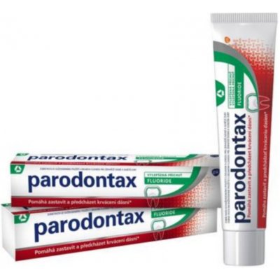 Parodontax s fluoridem zubní pasta Duopack 2 x 75 ml – Zbozi.Blesk.cz