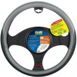 Potah volantu CLUB PREMIUM šedý, 37-39 cm | Zboží Auto