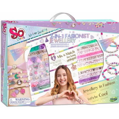 TASIA Módní šperkařská sada 2v1 na výrobu řetízků a přívěsků – Hledejceny.cz