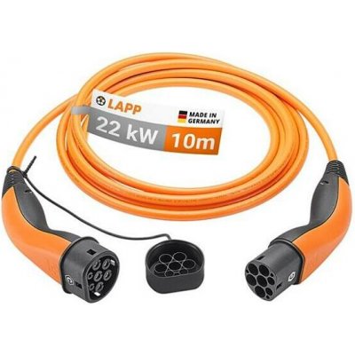 Lapp Kabel nabíjecí 65311 typ 2 22kW 32A 3 fáze 10m pro elektromobil – Zboží Mobilmania