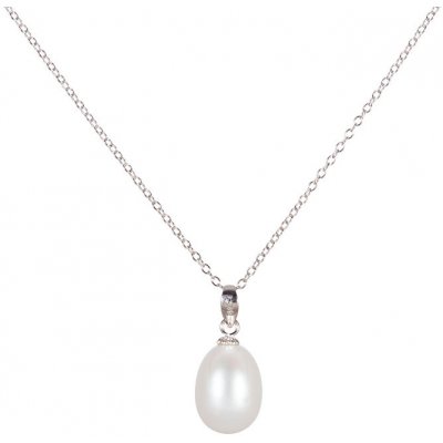 JwL Luxury Pearls Stříbrný náhrdelník s pravou perlou JL0436