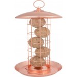 Esschert Design Kovové krmítko na lojové koule 16,5 x 16,5 x 30,5 cm poměděné – Hledejceny.cz