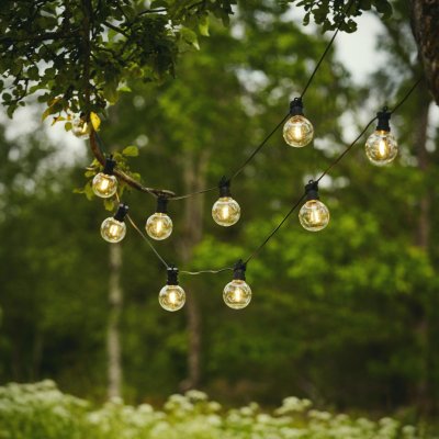 STAR TRADING Venkovní LED světelný řetěz CIRKUS 10xLED D.4,5m 2700K černý – Hledejceny.cz