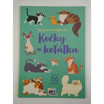 Moje první samolepkování kočky a koťátka – Zboží Dáma