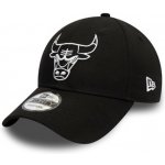 New Era 940 NBA Essential Outline Chicago Bulls černá – Zboží Mobilmania