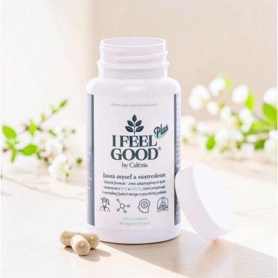 Cafézie I FEEL GOOD Plus adaptogenní komplex s ginkgem, vitamínem B12 a selenem 60 kapslí – Hledejceny.cz