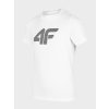 Dětské tričko 4F t-shirt HJZ22-JTSM002 bílá