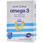 Arctic blue Omega 3 v blistrech 30 kapslí 500mg DHA & 800mg EPA – Hledejceny.cz