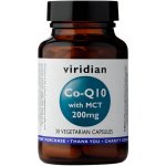 Viridian Co-enzym Q10 with MCT 200 mg 30 kapslí – Hledejceny.cz
