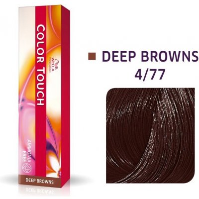 Wella Professionals Color Touch Deep Brown 4/77 60 ml – Zboží Dáma