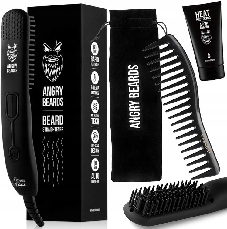 Angry Beards Beard Straightener od 1 599 Kč - Heureka.cz