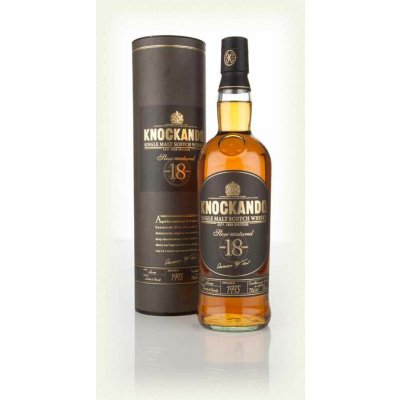 KNOCKANDO 18Y SLOW MATURED 43% 0,7 l (tuba) – Hledejceny.cz